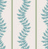 Laurel Leaf Stripe Wallpaper in blue & green color - pattern number 130290 - by Graham and Brown in the 2025 Exclusives collection