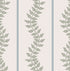 Laurel Leaf Stripe Wallpaper in sky & green color - pattern number 130294 - by Graham and Brown in the 2025 Exclusives collection