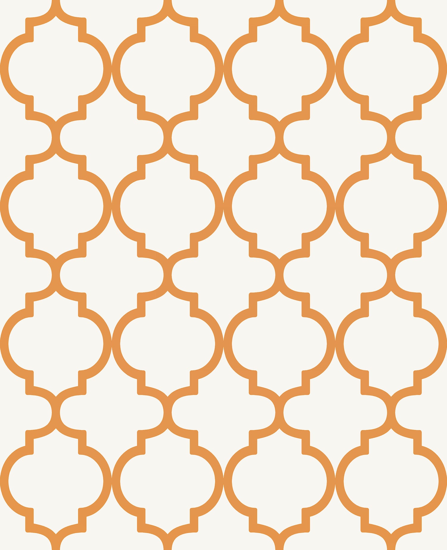 Trellia Wallpaper in orange color - pattern number 130298 - by Graham and Brown in the 2025 Exclusives collection