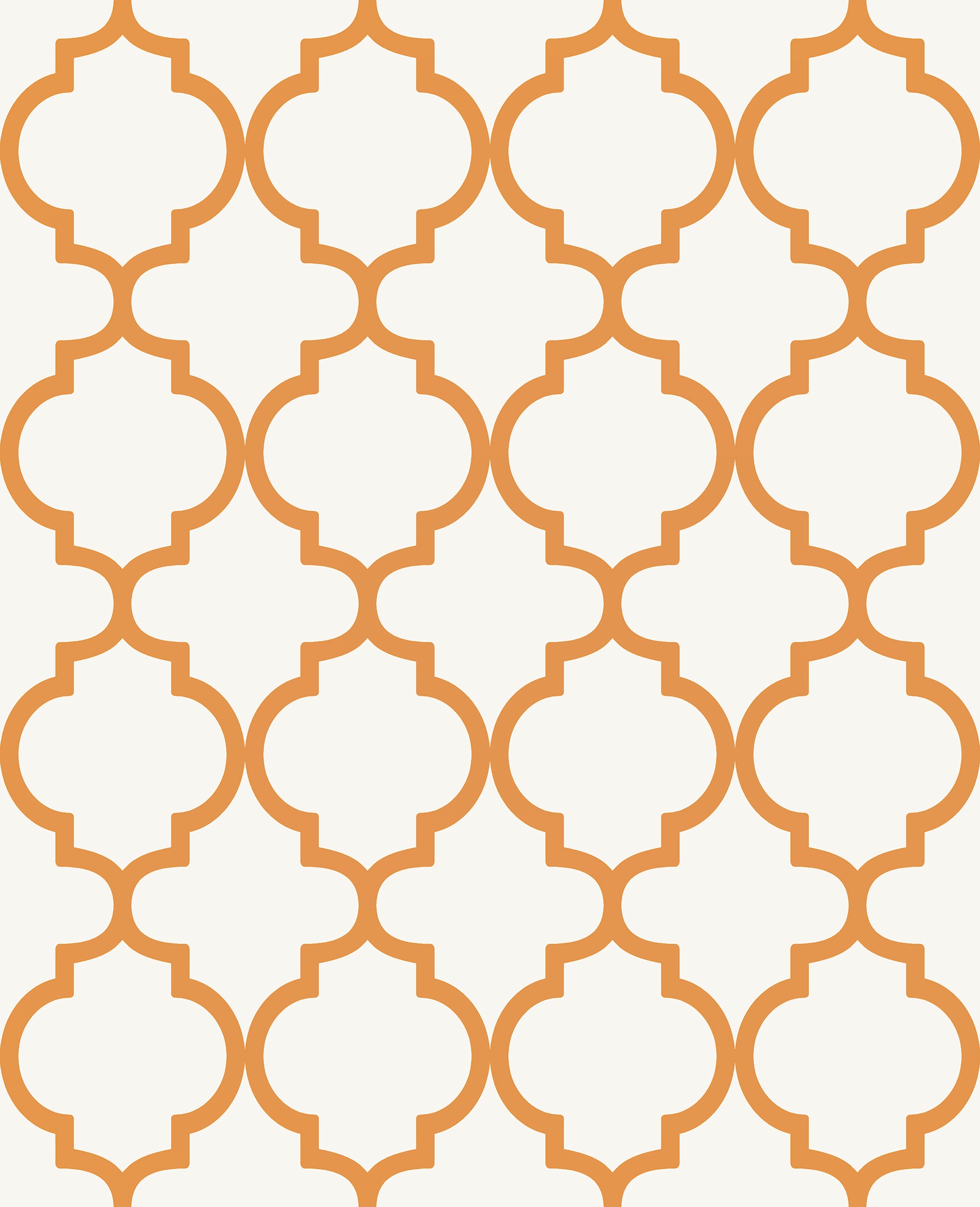 Trellia Wallpaper in orange color - pattern number 130298 - by Graham and Brown in the 2025 Exclusives collection