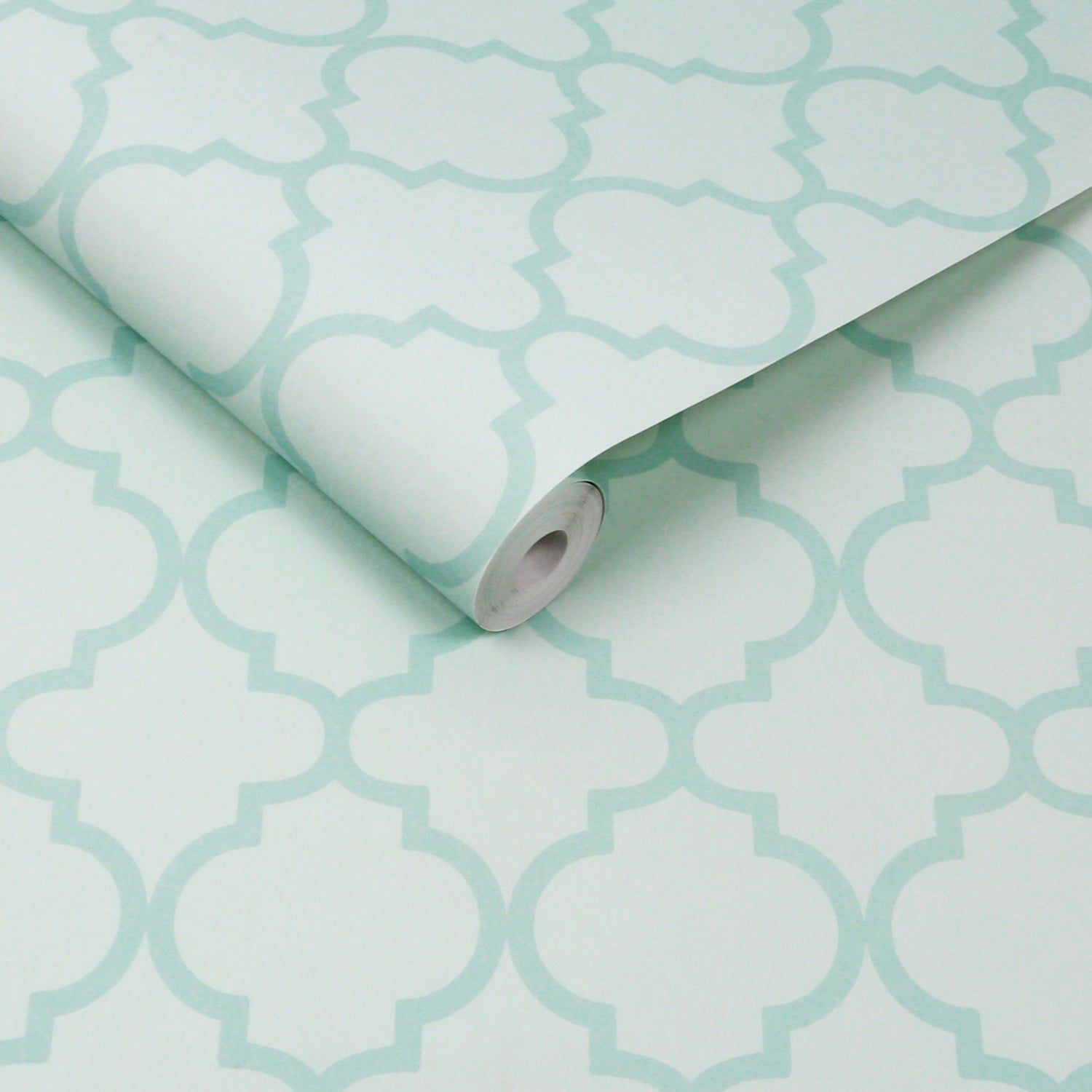 Trellia Wallpaper in sky color - pattern number 130300 - by Graham and Brown in the 2025 Exclusives collection