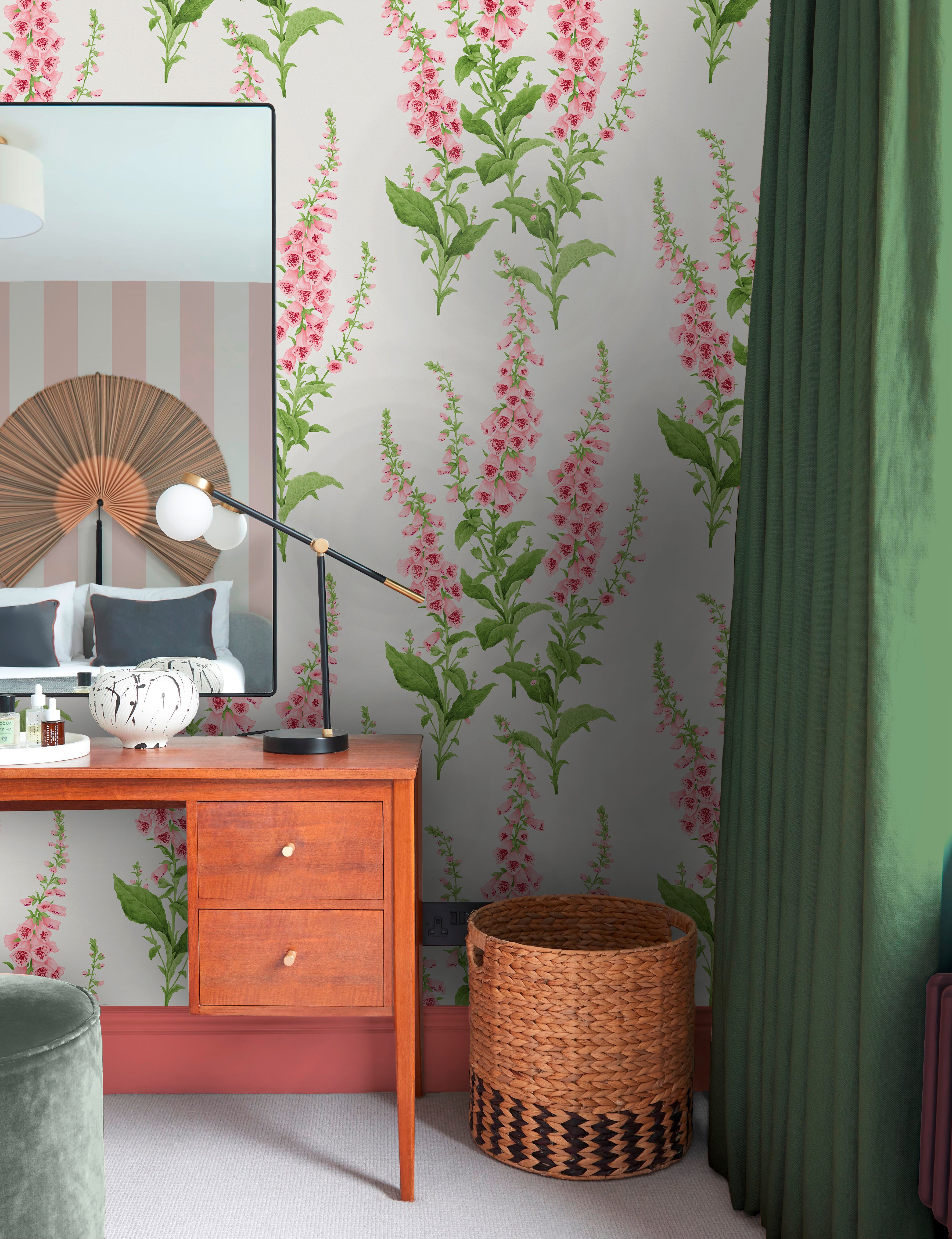 Foxglove Wallpaper in day color - pattern number 130307 - by Graham and Brown in the 2025 Exclusives collection