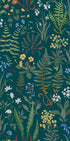 Oshibana Wallpaper in teal color - pattern number 130314 - by Graham and Brown in the 2025 Exclusives collection