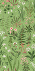Oshibana Wallpaper in green color - pattern number 130316 - by Graham and Brown in the 2025 Exclusives collection