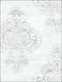 Zick Zack Damask wallpaper in 40300 color - pattern number SG40300 - by Pelican Prints in the Sage II collection