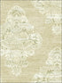 Zick Zack Damask fabric in 40304 color - pattern number SG40304 - by Pelican Prints in the Sage II collection