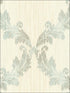 Watercolor Frame wallpaper in 40702 color - pattern number SG40702 - by Pelican Prints in the Sage II collection
