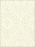 Gesso Damask wallpaper in 41705 color - pattern number SG41705 - by Pelican Prints in the Sage II collection
