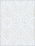 Gesso Damask wallpaper in 41708 color - pattern number SG41708 - by Pelican Prints in the Sage II collection