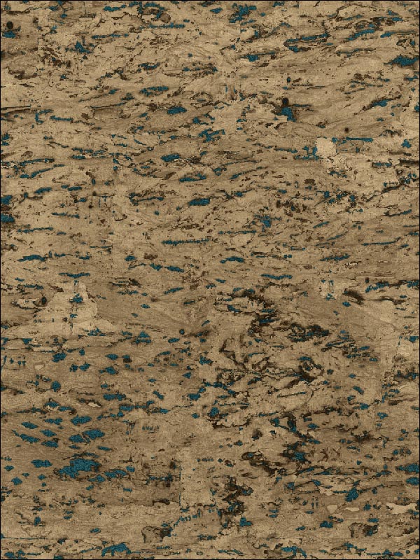 Cork Texture wallpaper in 41802 color - pattern number SG41802 - by Pelican Prints in the Sage II collection