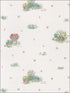 Garden Mini fabric in whites color - pattern number CN22620 - by Patton Norwall in the Fresh Kitchens 5 collection