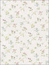 Small Floral Trail fabric in whites color - pattern number CN24604 - by Patton Norwall in the Fresh Kitchens 5 collection