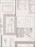 Printemps Script wallpaper in greys whites color - pattern number FK34417 - by Patton Norwall in the Fresh Kitchens 5 collection