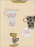 Coffee Time wallpaper in blacks browns reds color - pattern number FK34428 - by Patton Norwall in the Fresh Kitchens 5 collection