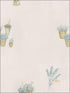 Fresh Herbs fabric in blues browns color - pattern number FK34431 - by Patton Norwall in the Fresh Kitchens 5 collection