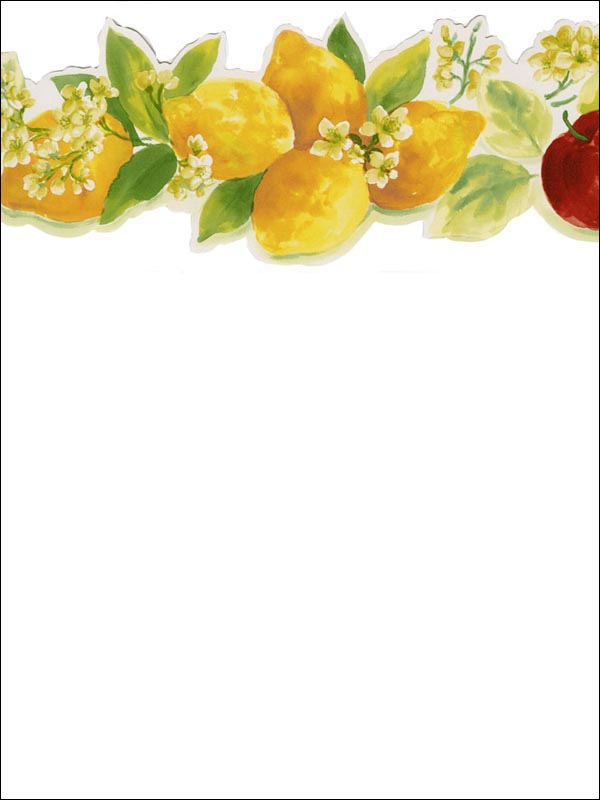 Fruit and Ivy fabric in reds greens yellows color - pattern number KC78352DC - by Patton Norwall in the Fresh Kitchens 5 collection