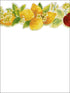 Fruit and Ivy fabric in reds greens yellows color - pattern number KC78352DC - by Patton Norwall in the Fresh Kitchens 5 collection