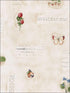 Collage Garden Sidewall fabric in blues greens reds color - pattern number KS15180 - by Patton Norwall in the Fresh Kitchens 5 collection