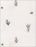 Herb Flowers Sidewall wallpaper in greens pinks whites color - pattern number KV27431 - by Patton Norwall in the Fresh Kitchens 5 collection
