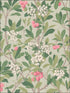 Strawberry Tree fabric in pink and duck egg color - pattern number 100/10048.CS.0 - by Cole and Son in the Archive Anthology collection
