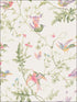 Hummingbirds wallpaper in soft multi colour color - pattern number 100/14067.CS.0 - by Cole and Son in the Archive Anthology collection