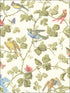 Winter Birds wallpaper in multi coloured color - pattern number 100/2006.CS.0 - by Cole and Son in the Archive Anthology collection