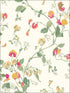 Sweet Pea wallpaper in pink and yellow color - pattern number 100/6027.CS.0 - by Cole and Son in the Archive Anthology collection