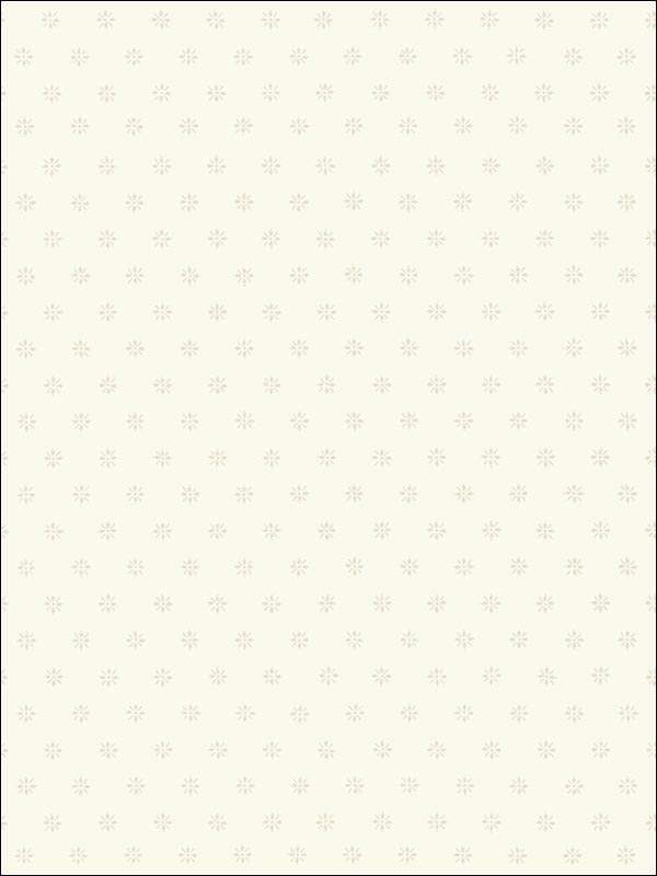 Victorian Star fabric in ivory color - pattern number 100/7035.CS.0 - by Cole and Son in the Archive Anthology collection