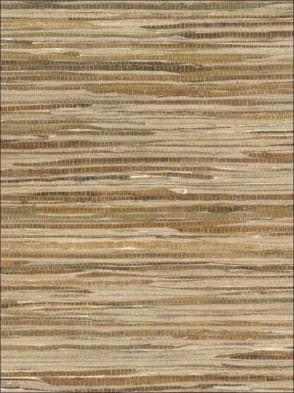 Water Hyacinth wallpaper in brown color - pattern number NR119X - by Seabrook in the Natural Resource Seabrook collection