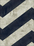 Hubble Chevron fabric in metallic midnight blue color - pattern number AV50402 - by Seabrook in the Avant Garde by Seabrook Designs collection