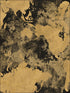 Galileo Faux fabric in metallic gold and ebony color - pattern number AV50900 - by Seabrook in the Avant Garde by Seabrook Designs collection