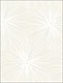 Chadwick Starburst wallpaper in metallic pearl and white color - pattern number AV51108 - by Seabrook in the Avant Garde by Seabrook Designs collection