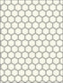 Curie Geo wallpaper in metallic silver and black color - pattern number AV51200 - by Seabrook in the Avant Garde by Seabrook Designs collection