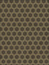 Curie Geo wallpaper in metallic gold and espresso color - pattern number AV51205 - by Seabrook in the Avant Garde by Seabrook Designs collection