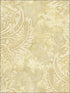 Newton Damask wallpaper in metallic gold and off white color - pattern number AV51305 - by Seabrook in the Avant Garde by Seabrook Designs collection