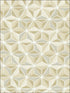 Einstein Geometric fabric in metallic gold and off white color - pattern number AV51405 - by Seabrook in the Avant Garde by Seabrook Designs collection