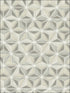Einstein Geometric fabric in metallic gold and metallic silver color - pattern number AV51408 - by Seabrook in the Avant Garde by Seabrook Designs collection