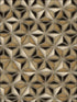 Einstein Geometric fabric in metallic gold and black color - pattern number AV51410 - by Seabrook in the Avant Garde by Seabrook Designs collection
