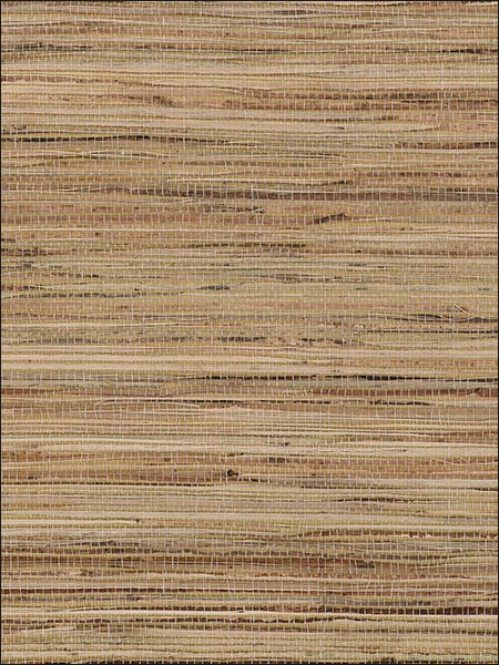 Fine Raw Jute fabric in gold color - pattern number 488417 - by Patton Norwall in the Decorator Grasscloth II collection