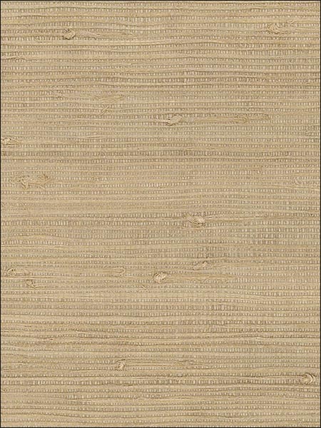 Pearl Coated Raw Jute fabric in cream color - pattern number 488418 - by Patton Norwall in the Decorator Grasscloth II collection