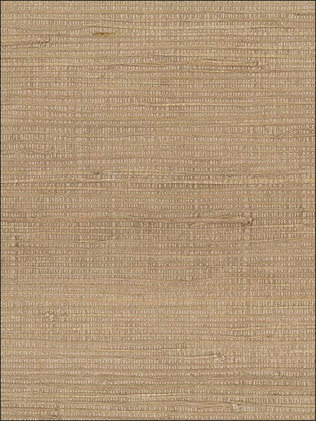 Pearl Coated Raw Jute fabric in beige color - pattern number 488419 - by Patton Norwall in the Decorator Grasscloth II collection