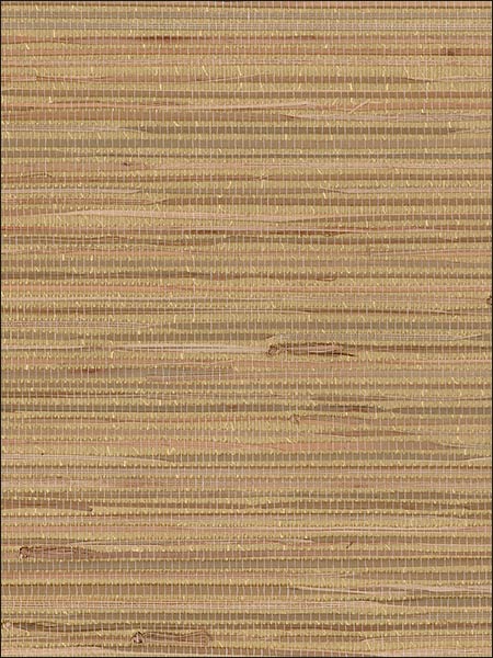 Regular Boodle Foil Backing fabric in gold tan metallic color - pattern number 488441 - by Patton Norwall in the Decorator Grasscloth II collection