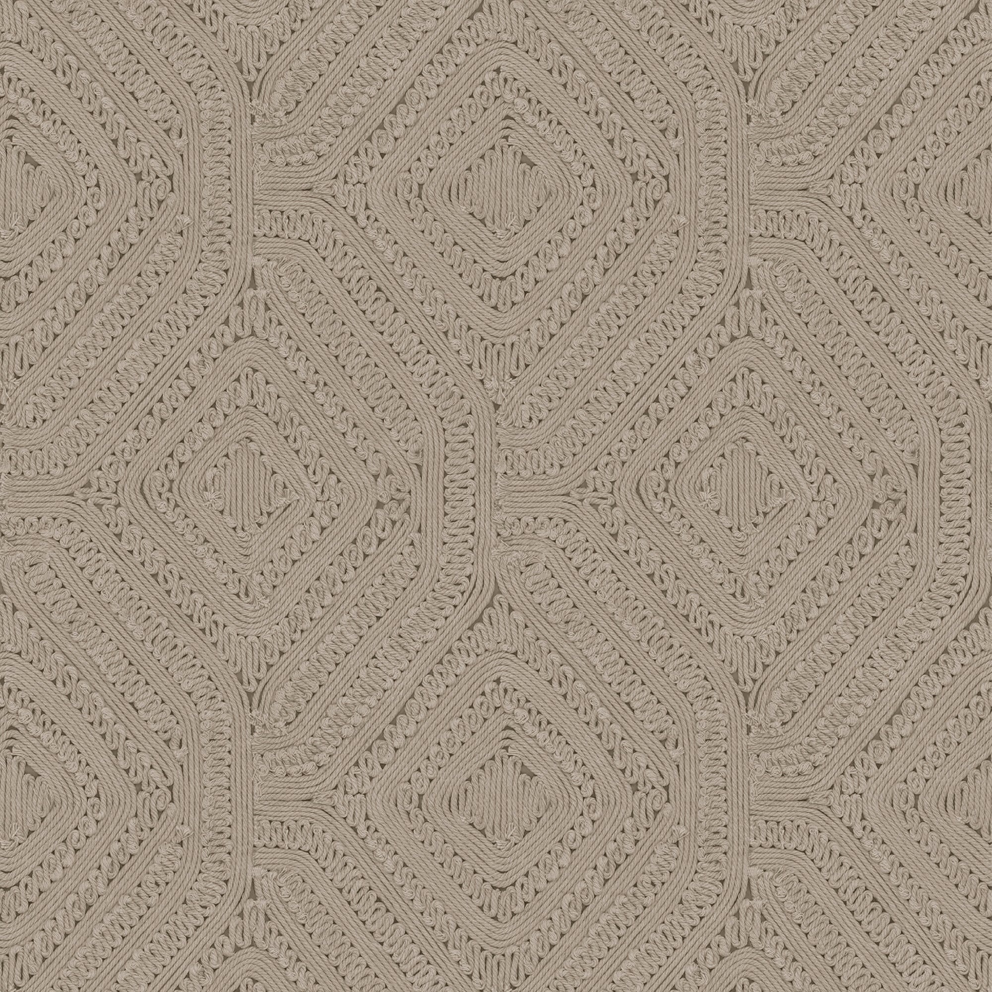 Artisan Weave wallpaper in fawn color - pattern number 140087 - by Graham and Brown in the Abigail Ahern Drop 1 collection