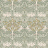 Brother Rabbit Sage wallpaper in sage color - pattern number 140500 - by Graham and Brown in the William Morris At Home SS25 collection