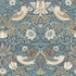 Strawberry Thief wallpaper in washed blue color - pattern number 140503 - by Graham and Brown in the William Morris At Home SS25 collection
