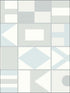 Flags fabric in 60902 color - pattern number YC60902 - by Wallquest in the Yacht Club collection