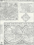 Antique Map fabric in 61000 color - pattern number YC61000 - by Wallquest in the Yacht Club collection