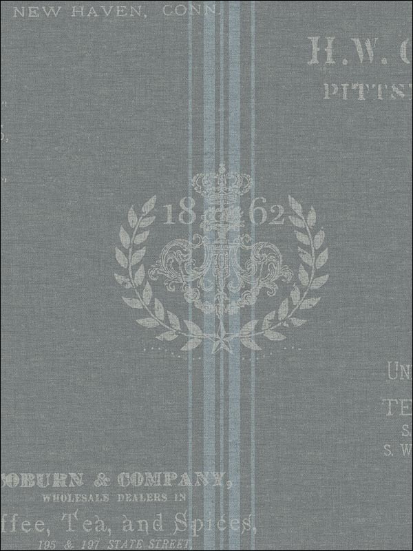 Dry Goods fabric in 61807 color - pattern number YC61807 - by Wallquest in the Yacht Club collection
