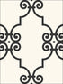 Ironwork fabric in 20500 color - pattern number BW20500 - by Paper and Ink in the Black and White Paper and Ink collection