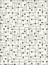 Pac Man fabric in 21400 color - pattern number BW21400 - by Paper and Ink in the Black and White Paper and Ink collection